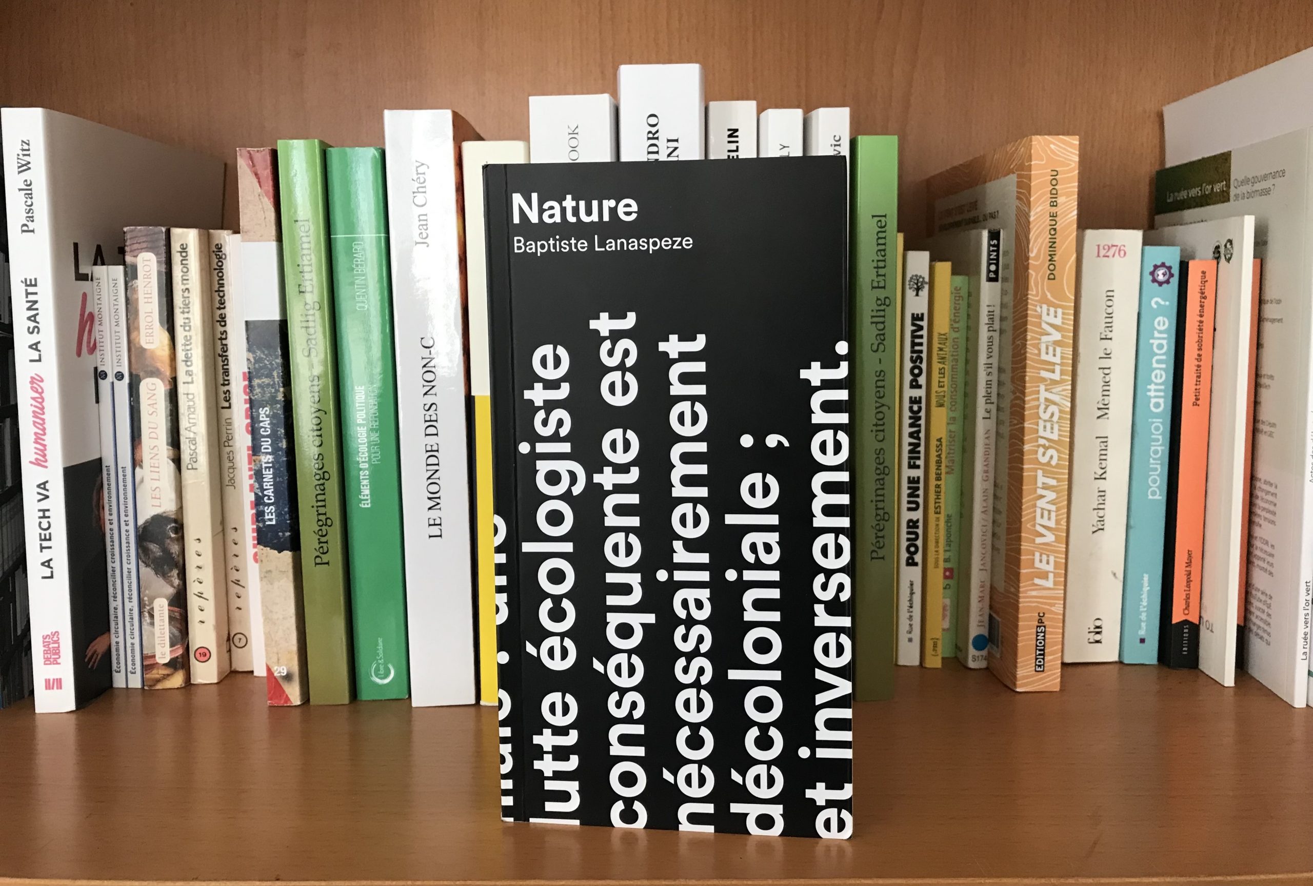 « Nature » de Baptiste LANASPEZE, Éditions Anamosa La fabrique écologique